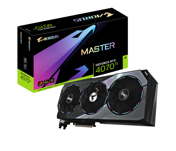 Gigabyte GeForce RTX 4070 Ti AORUS MASTER 12GB GDDR6X - 1096143 - zdjęcie 8